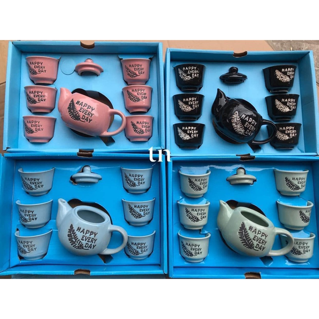 Bộ ấm chén về hàng săn kho cho sỉ lên đơn ạ