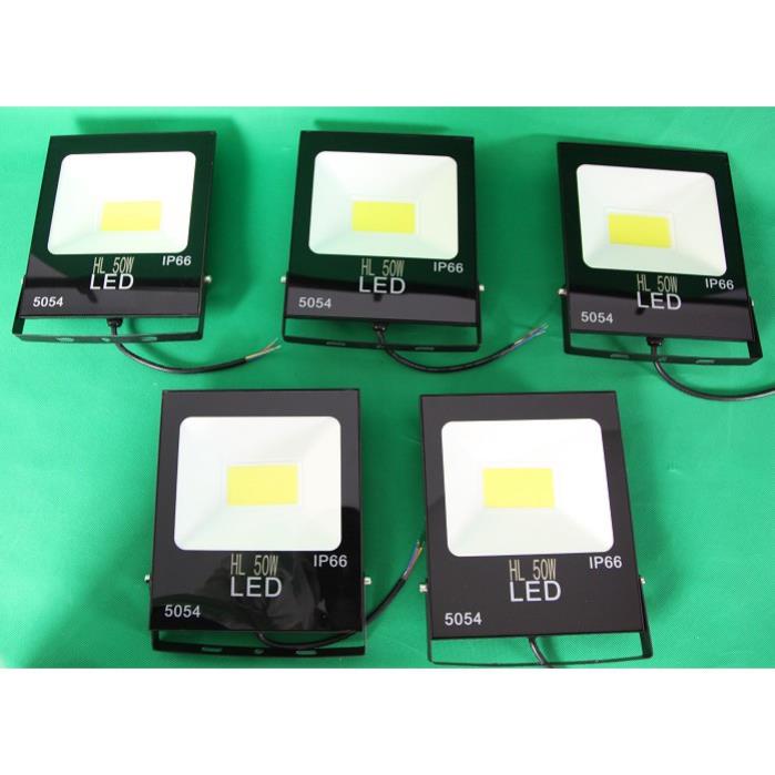 Combo 5 Đèn Led pha HL 50w đủ công suất đèn sân vườn đèn pha led giá rẻ