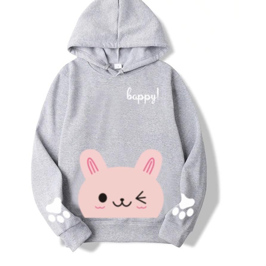 Áo Hoodie Nữ 6.6 Bess - Women 's Happy Cat