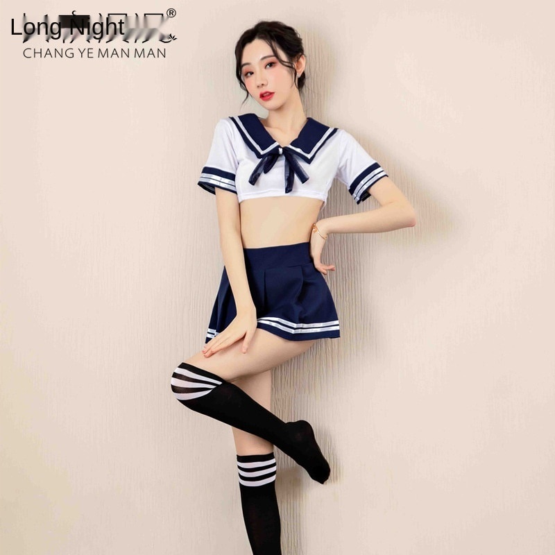 Set nội y hóa thân đồng phục nữ sinh quyến rũ mặc ban đêm | BigBuy360 - bigbuy360.vn