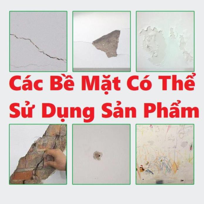 Keo Vá Vết Nứt Tường Nhà Cao Cấp Chống Nước Chống Mốc,Trám Trét Vết Nứt Khe Hở Tường-Chính Hãng .