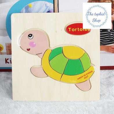 [HOT!!!HOT] Đồ chơi Tranh ghép gỗ nổi 3D phát triển tư duy cho bé -The TOPKID Shop