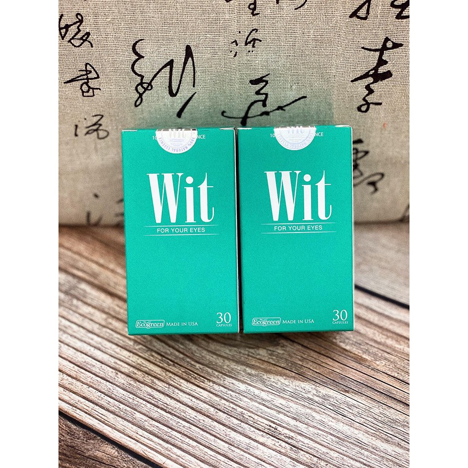 [Hộp 30v] WIT - Tăng Cường Thị Lực