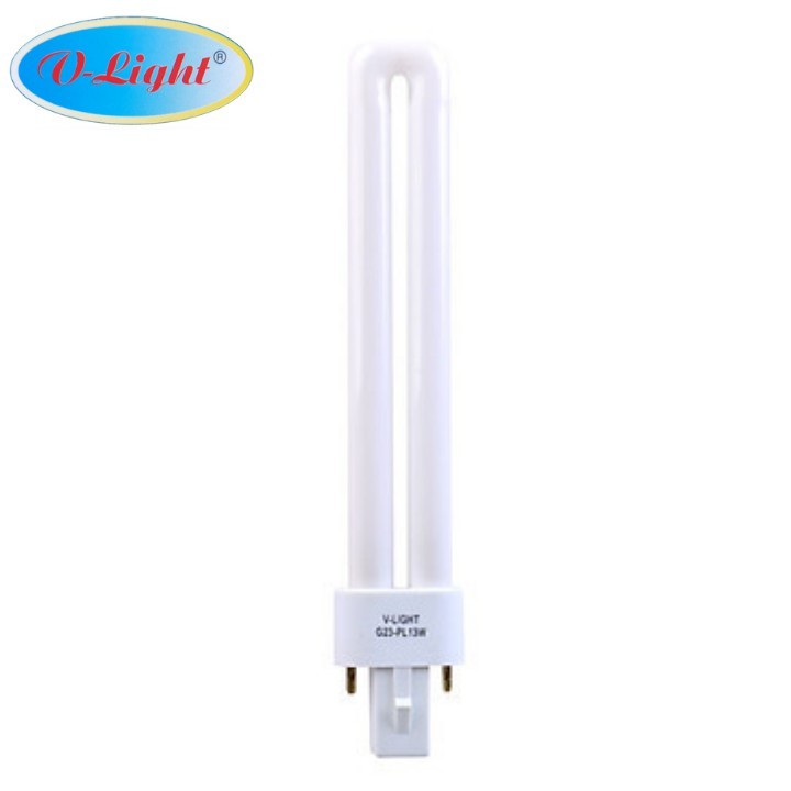 Bóng đèn Compact, bóng đèn học bảo vệ mắt V-Light G23 PL-13W/9w (hàng chính hãng)