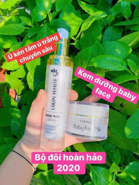 KEM FACE CẤY TRẮNG SKIN & Ủ KÉN TẰM