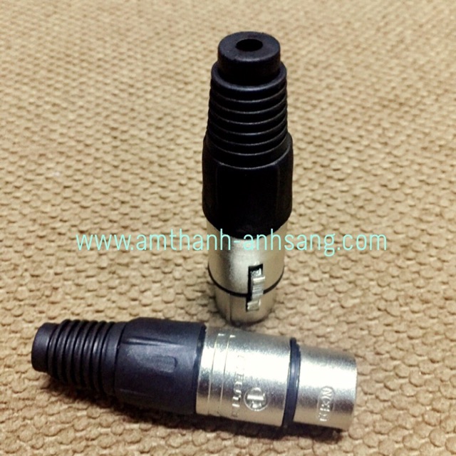 Jack canon cái Neutrik chân vàng 01 cái rắc Neutrik âm thanh chuyên nghiệp