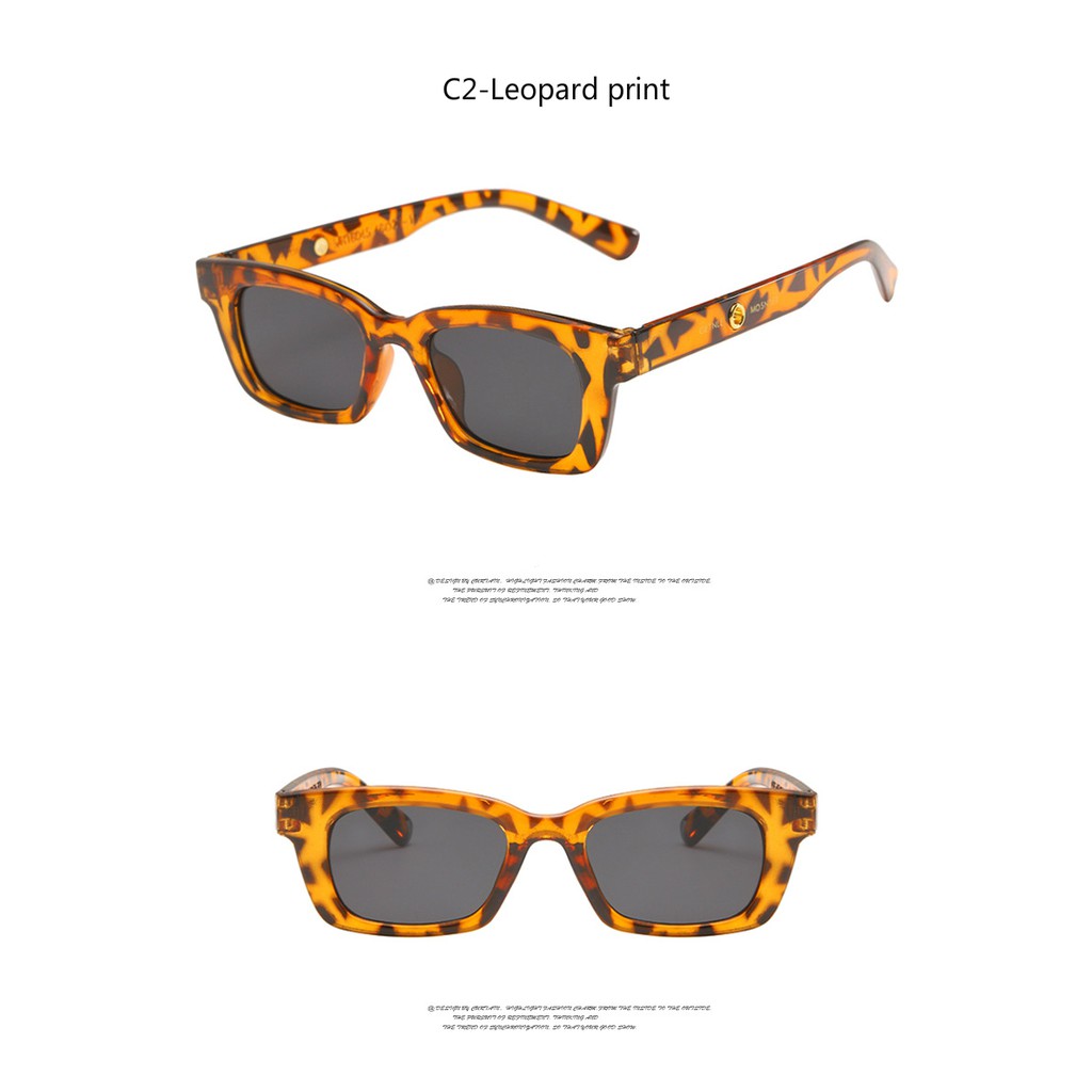 Kính Mát Gọng Vuông Nhỏ Phong Cách Retro