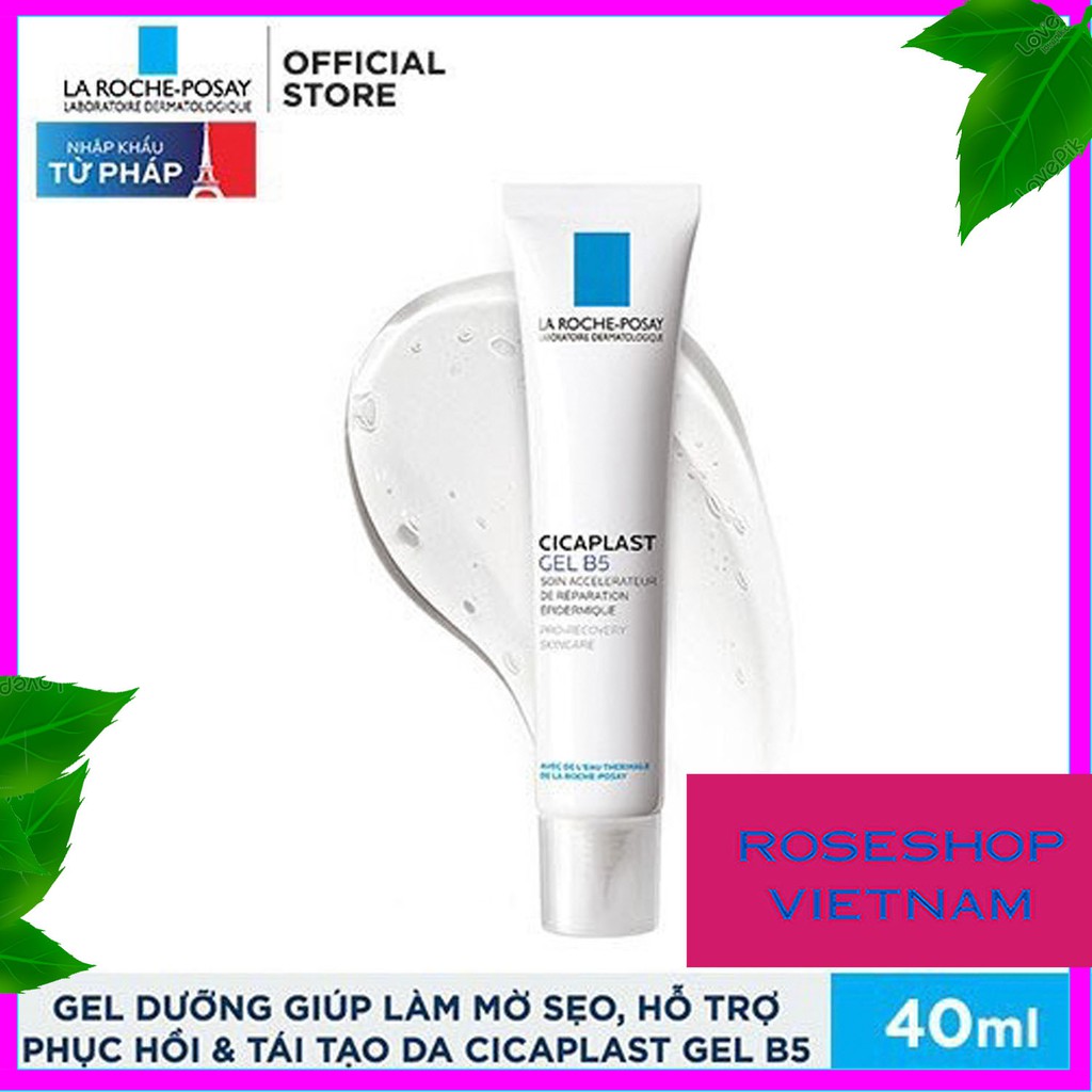 ✅Gel B5 La Roche-Posay Cicaplast Kem Dưỡng Dạng Gel Mờ Sẹo Hỗ Trợ Phục Hồi & Tái Tạo Da 40ml LaRoche. RSVN SP38