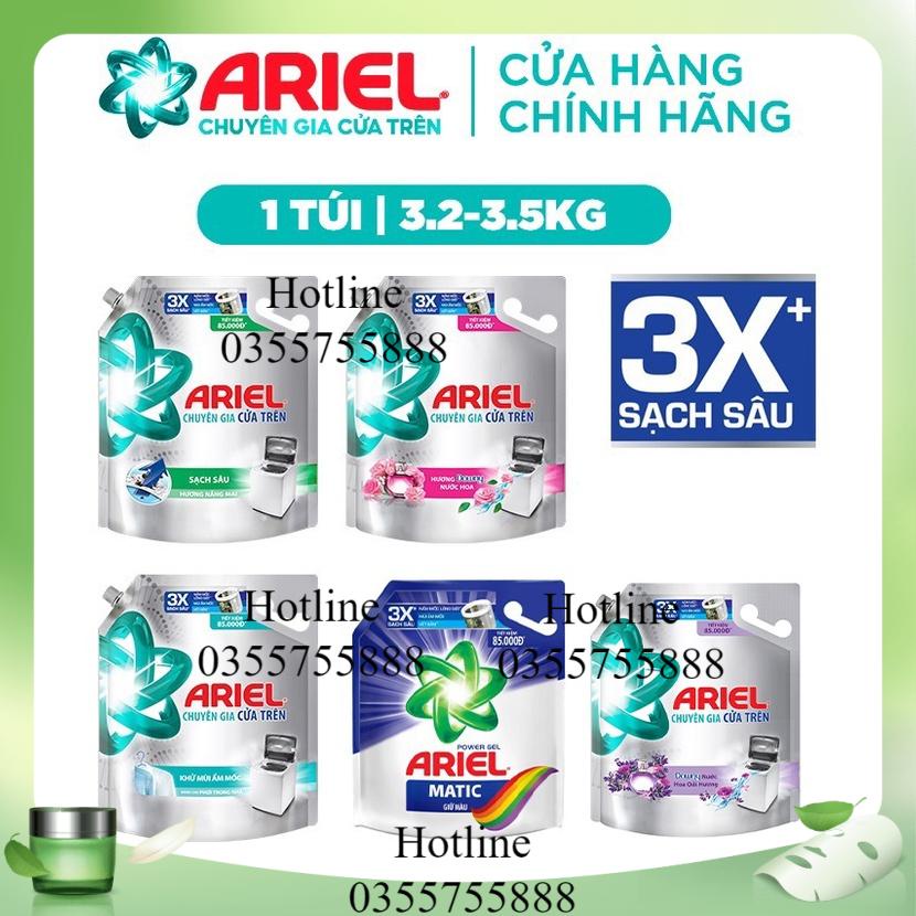 Nước Giặt Ariel Nhiều Mùi Hương Túi 3.2 kg /3.5 kg