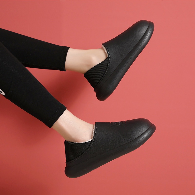 Dép Bông Nam Nữ Đi Trong Nhà Chống Nước Size 36-45