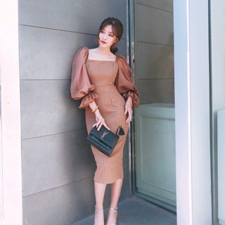 Váy tay phồng