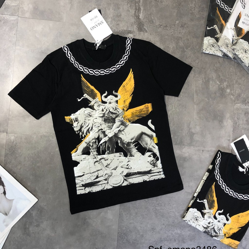 Áo Phông Unisex, Áo Thun Tay Ngăn In Hình 3D Chiến Binh Game Chất Liệu Thun Cotton Co Giãn 4C - AC102 - Azila | BigBuy360 - bigbuy360.vn