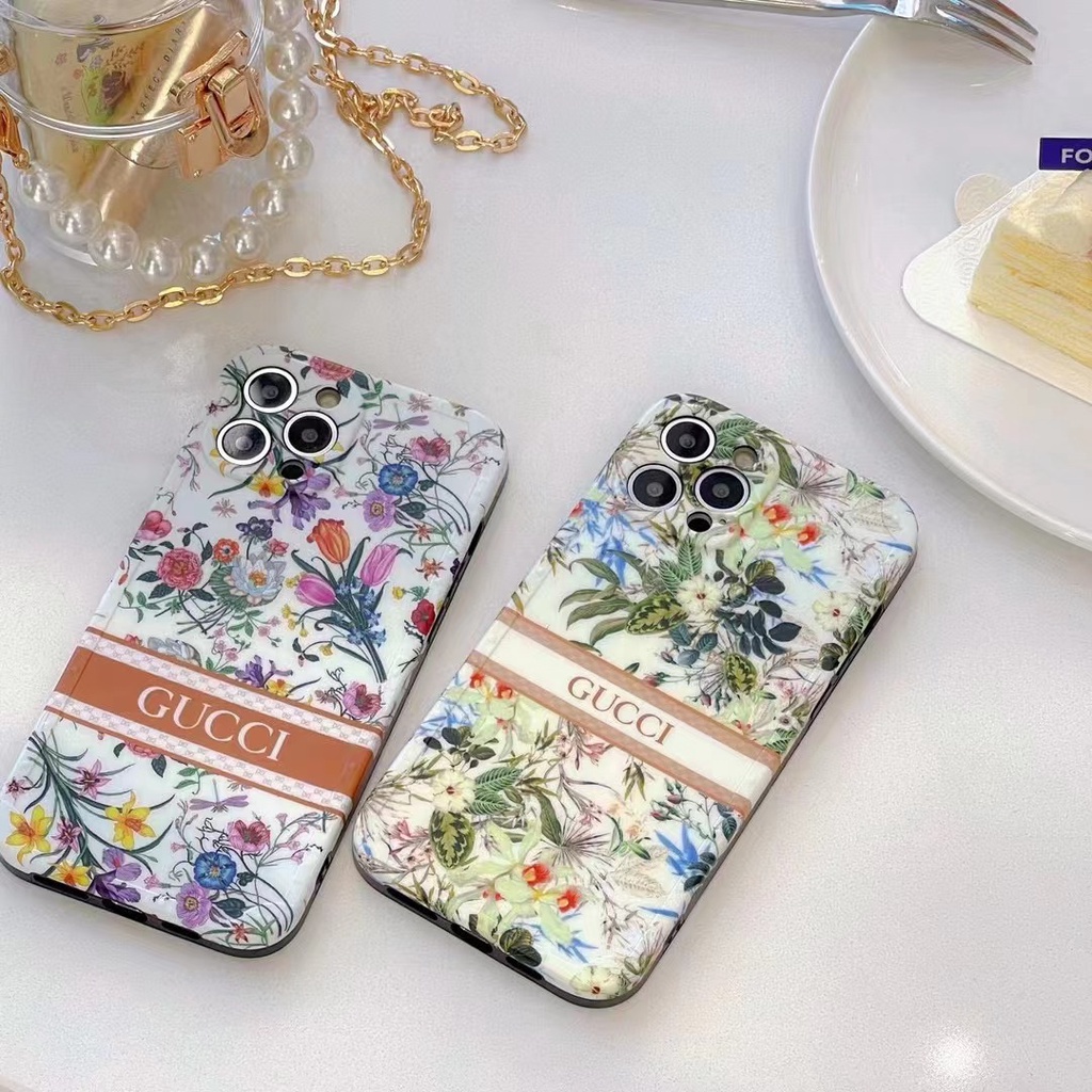 Ốp Điện Thoại In Logo GUCCI Sang Trọng Cho iphone 14 Pro Max 13 Pro Max 13 13pro 11ProMax 11 X Xs XR Xsmax 7plus 8plus 12Pro 12 Pro Max
