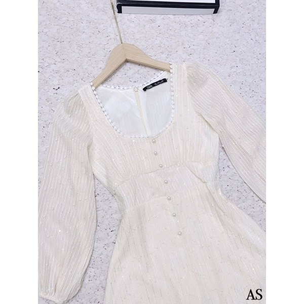 ⚡️BÁN SỈ⚡️Đầm xoè cổ vuông cúc ngọc ren 2 lớp | BigBuy360 - bigbuy360.vn