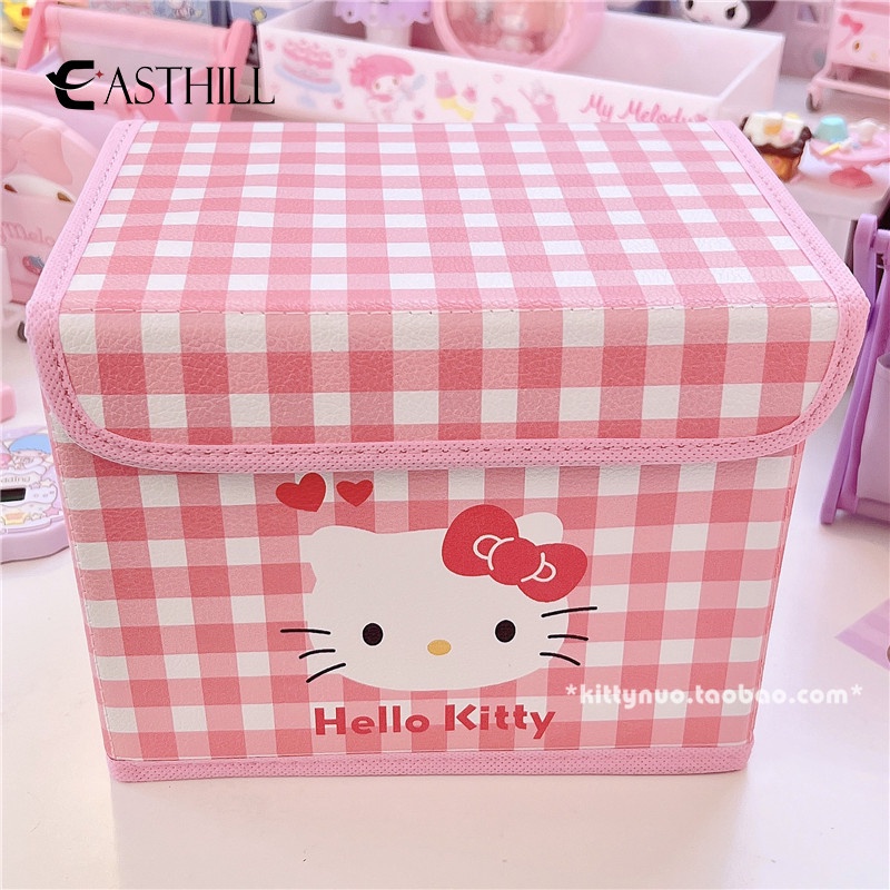 Hộp Đựng Đồ In Hình Cinnamoroll My Melody Kuromi Đáng Yêu Cỡ Lớn 19Cmx14Cmx15Cm