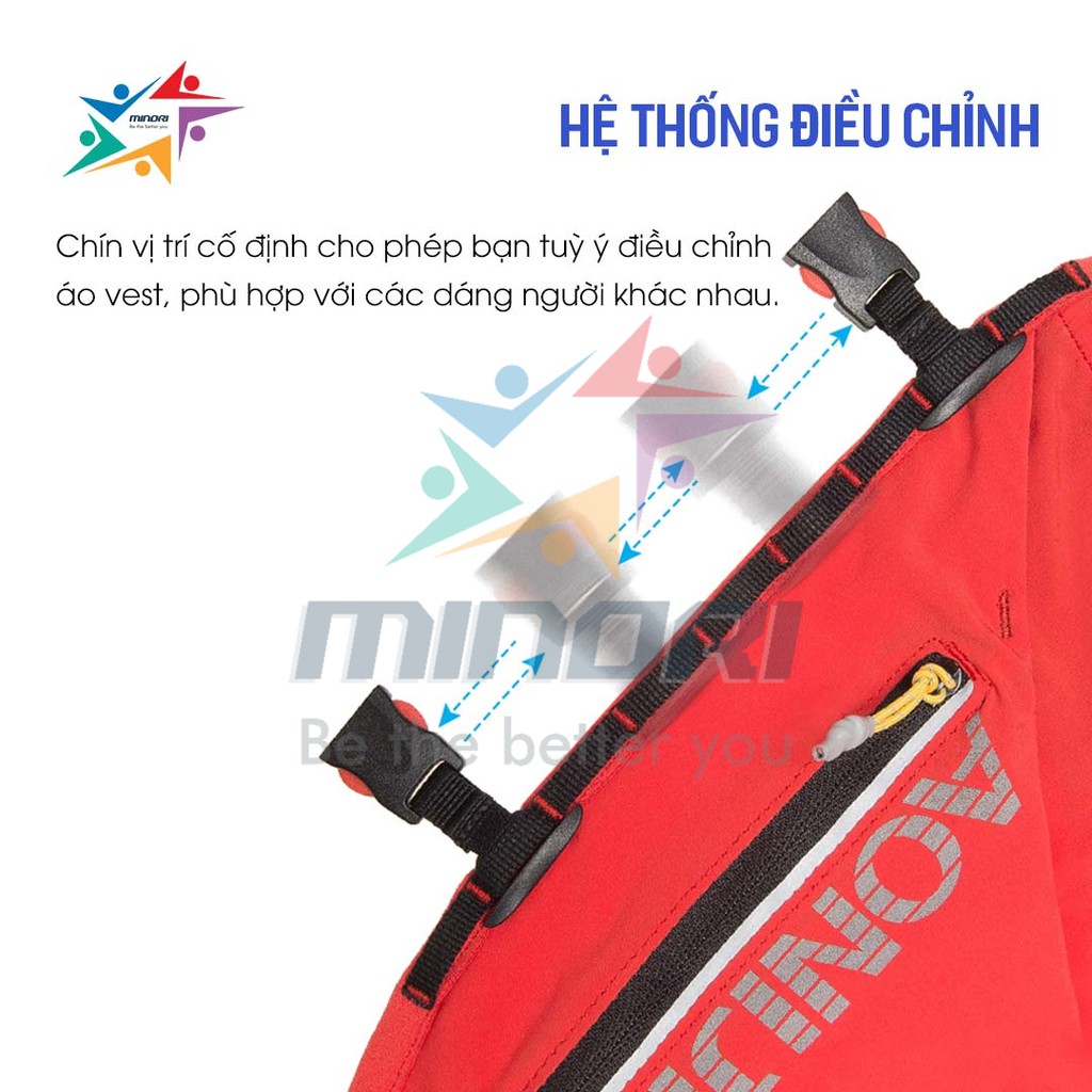 Balo Vest Nước Chạy Bộ Chạy Trail Aonijie C962 Ôm Sát Thấm Hút