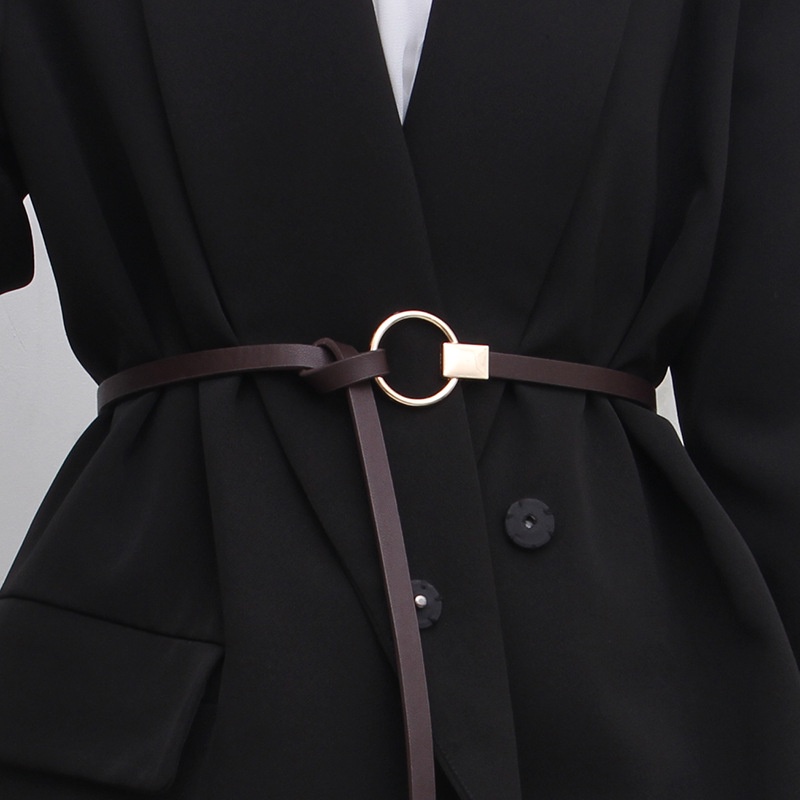 Thắt lưng nữ trang trí đơn giản phù hợp với áo khoác Đai váy, dây lưng, nịt bụng, belt váy đầm RỘNG 1CM