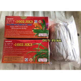 Phân bón tan chậm túi lọc NT 1602- HK3- hộp 20 gói nhỏ! Chuyên dùng cho Sứ, Hoa Lan và cây cảnh.