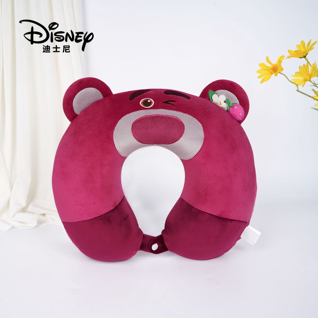 [ CHÍNH HÃNG ] Gối kê cổ chữ U du lịch - văn phòng Gấu Dâu Lotso