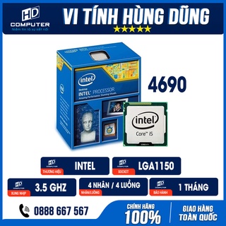 Mua CPU sk 1150  i5 4460 / i5 4570/ i5 4590/ i5 4690/ xeon 1220v3/ 1226 v3 chíp máy tính chạy trên main h81  b85  h97  z97