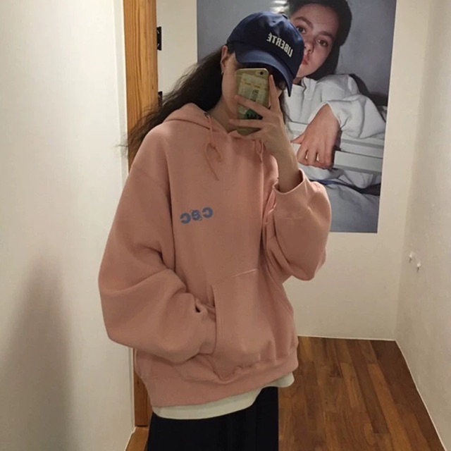 Áo hodie Ulzzang C.E.C 4 màu, đủ size