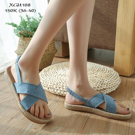 XB XGU108 XẢ HÀNG  Dép sandals nữ phong cách