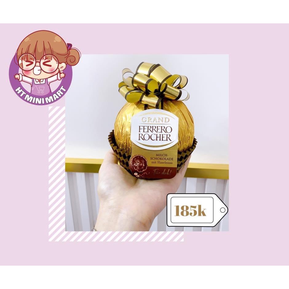Socola hạt phỉ Ferrero Rocher Grand 125g🎀🍫