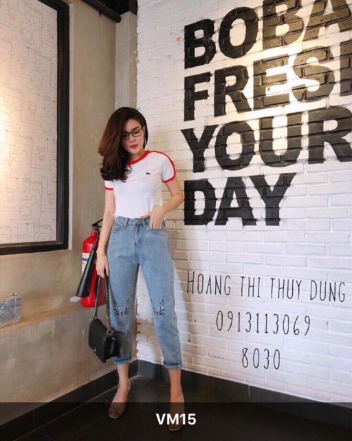 ⚡️Quần Baggy In Mèo - 529