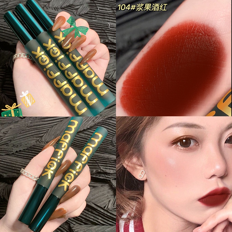 [Hàng mới về] Son Môi Lì Mịn Trang Điểm Thời Trang Phong Cách Giáng Sinh | BigBuy360 - bigbuy360.vn
