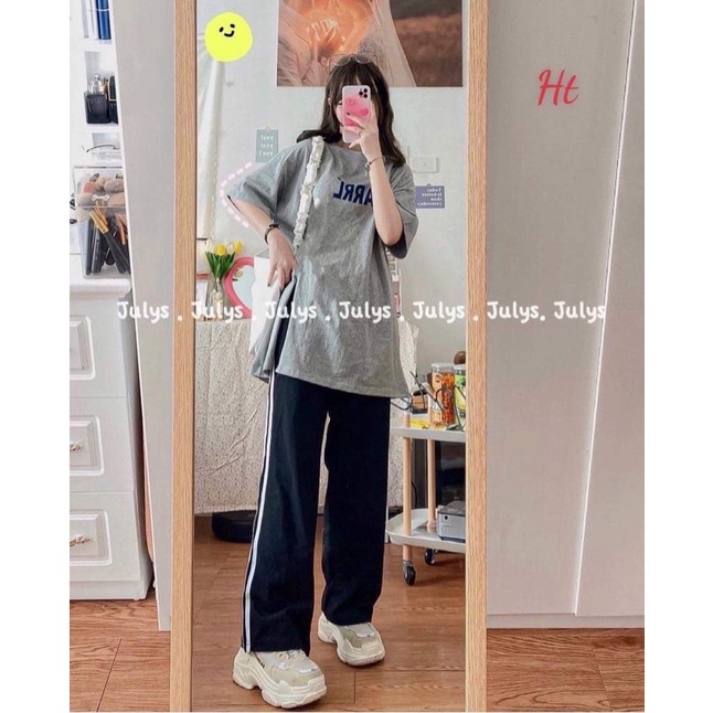 Sét áo Ary xẻ tà quần rót H2