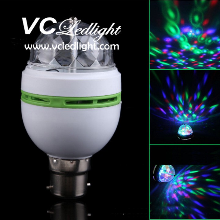 ĐÈN LED XOAY ĐỔI MÀU
