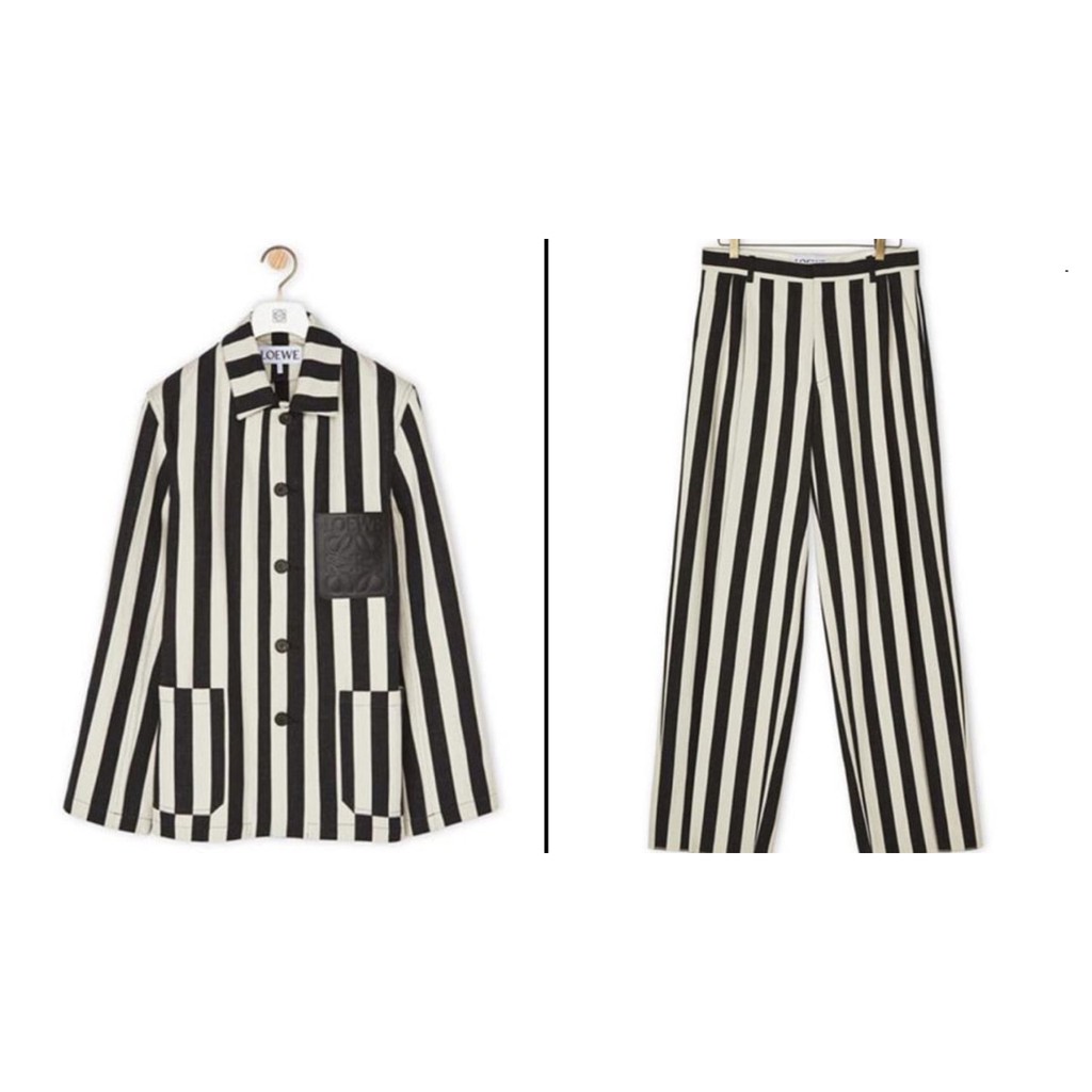 Bộ Pijama DD Tù Trưởng Kẻ Sọc Nam Nữ Cực Kỳ Độc Lạ Nha Hot Dã Man S25
