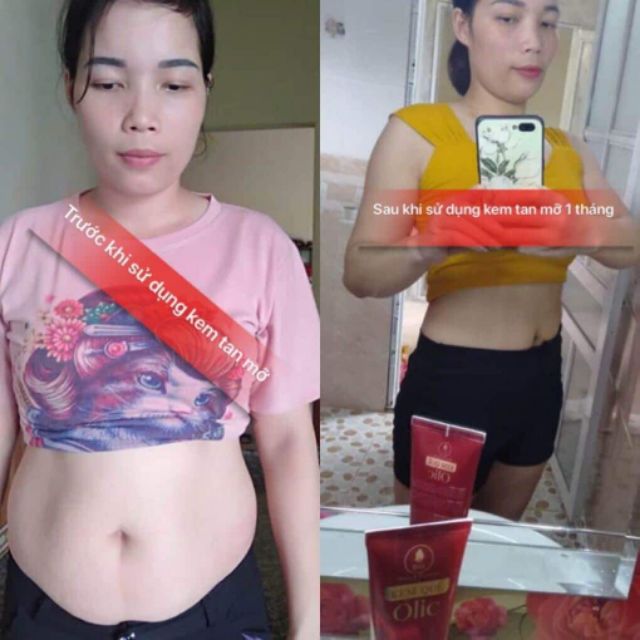 Kem Tan Mỡ Olic Mẫu Mới Hiệu Quả Gấp Đôi 100g Săn Chắc Thon Gọn | BigBuy360 - bigbuy360.vn