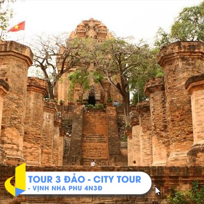 NHA TRANG [E-Voucher] - Tour 3 Đảo – City Tour – Vịnh Nha Phu 4 Ngày 3 Đêm