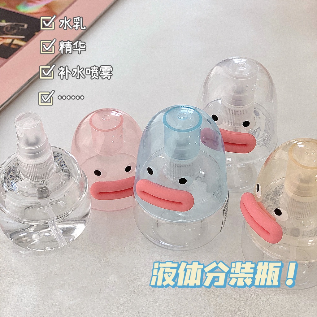 [Hàng mới về] Bình xịt rỗng chiết mỹ phẩm kiểu dáng hoạt hình dễ thương màu sắc ngẫu nhiên