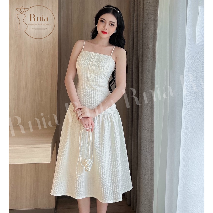 Đầm 2 dây Nữ RNIA chất xốp D22401 | BigBuy360 - bigbuy360.vn