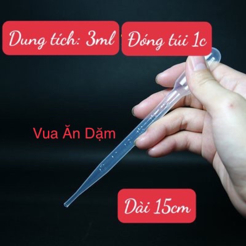 Ống bón (sữa) Tiệt Trùng 3ml tiện dụng (hàng chuẩn loại 1)