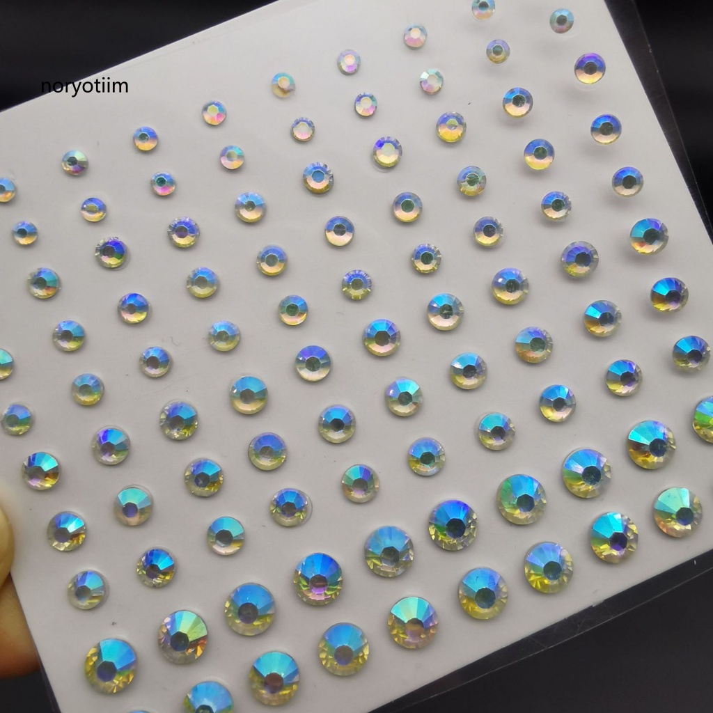 Bình Thường| Miếng Dán Trang Điểm Mắt / Lông Mày Không Phai Màu Đa Dạng