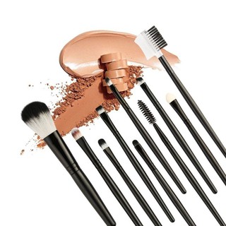 MAANGE 10pcs Makeup Brushes Set Eyebrow Makeup  Powder Foundation Brush