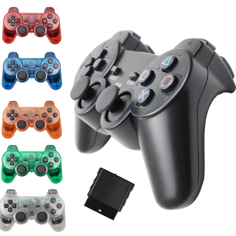 Tay CầM ĐiềU KhiểN Chơi Game Không Dây 2.4g Cho PS2 / USB / PC