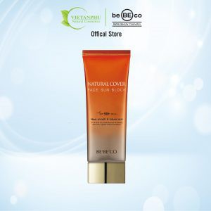 Kem chống nắng dạng nền bảo vệ da BEBECO Hàn Quốc NATURAL COVER FACE SUN BLOCK SPF 50+PA +++ 70ml