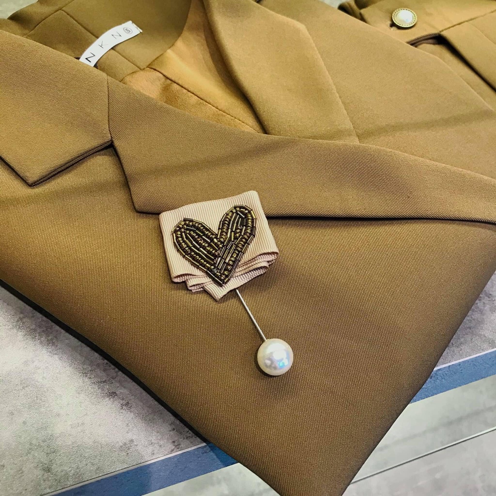 Áo Blazer Thiết Kế NKN Cameria Nâu Tây - Thời Trang Thiết Kế Cao Cấp
