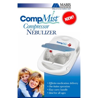 Máy phun khí dung xông mũi họng Compmist trị viêm mũi xoang, hen