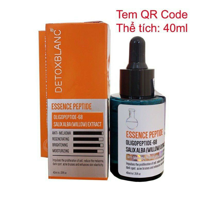 (Mẫu mới ) Serum nám essence Peptide số 12 detox blanc