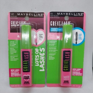 (100%USA)Mascara MAYBELLINE  GREAT LASH chống trôi 12ml 100% USA