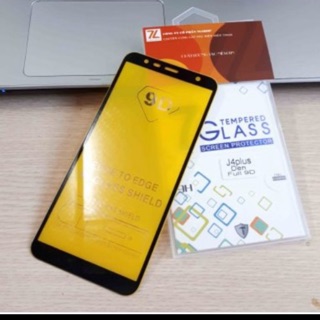 Miếng dán kính cường lực full màn 5D cho samsung J4 plus
