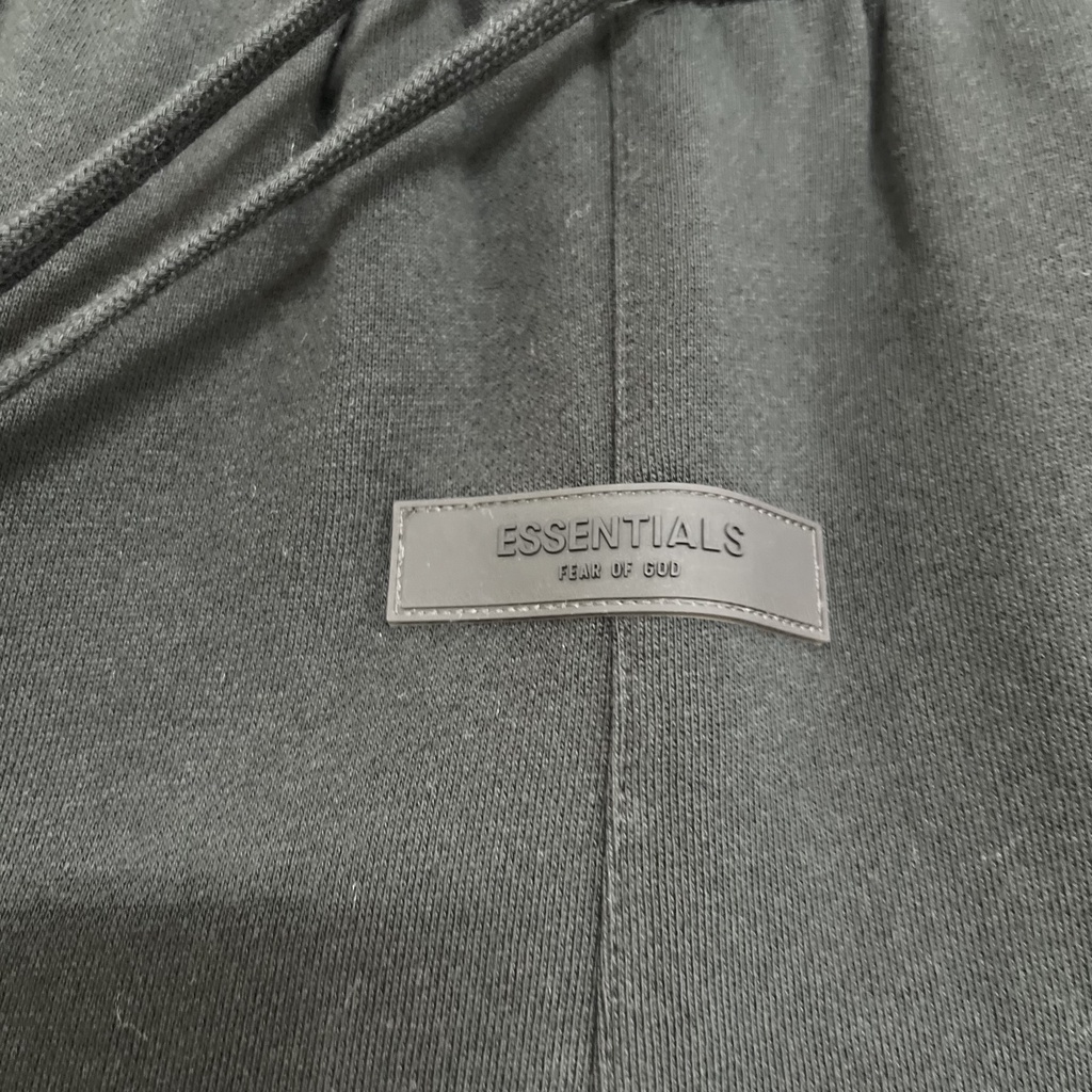 Áo và quần Fear Of God FOG Essentials SS22 Stretch Limo in nhung bản cao cấp, Set đồ FOG Essentials
