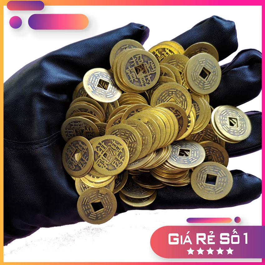 Đồng Xu Chiêu Tài Tiến Bảo, vật phẩm phong thủy Tài Lộc | BigBuy360 - bigbuy360.vn