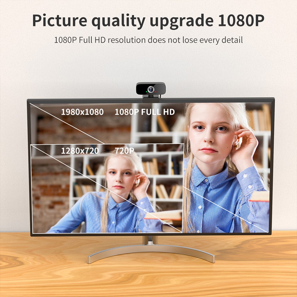 Webcam 1080p Hd Có Cổng Usb Cho Máy Tính | BigBuy360 - bigbuy360.vn