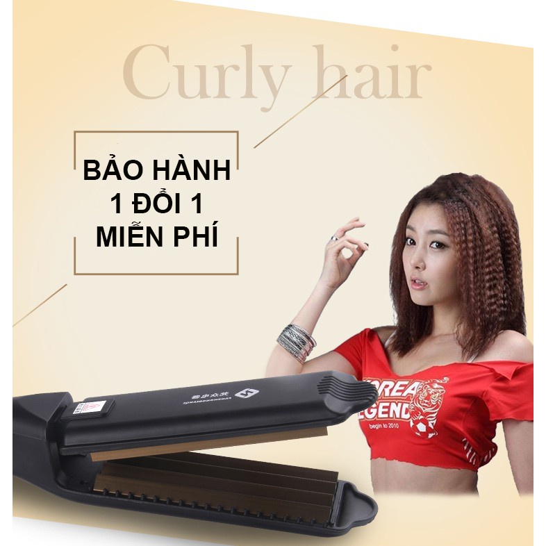 Máy Dập Xù Bản To - Máy Làm Phồng Chân Tóc Chuyên Dùng Trong Salon